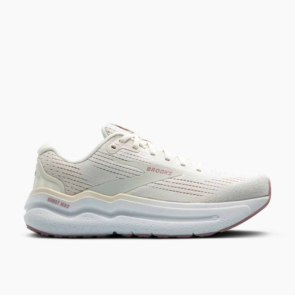 Chaussures Running Route Brooks Ghost Max 2 Grise Femme | ORU-5836877